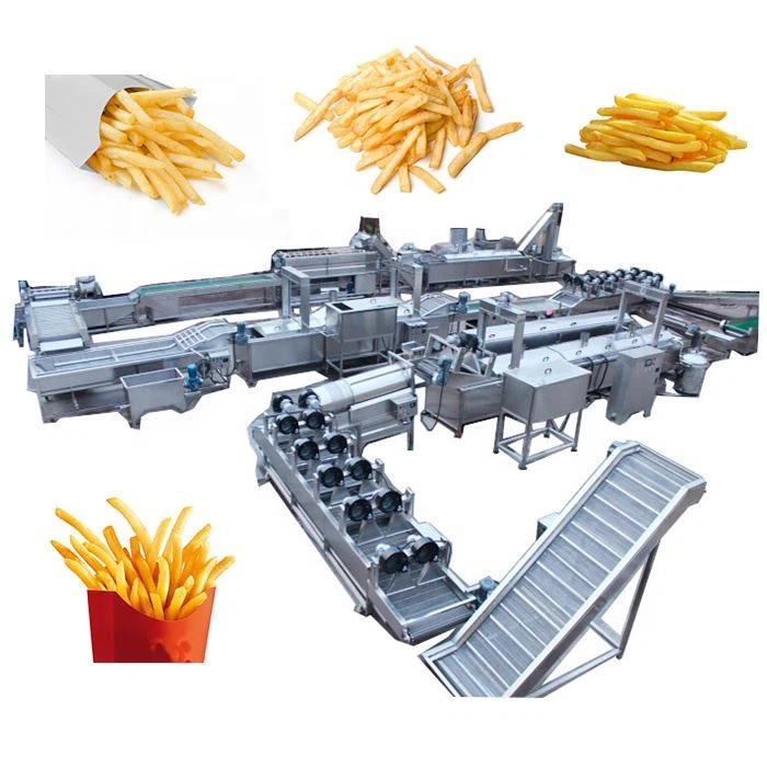 Automatic Frozen French Fries Production Line