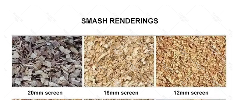 Automatic wood chipper Automatic wood chipper