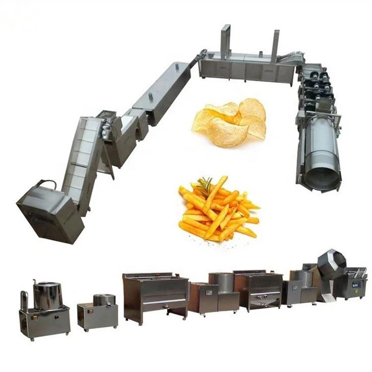 Automatic Frozen French Fries Production Line